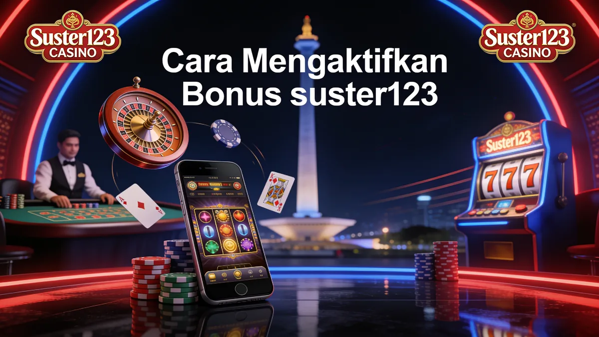Cara Mengaktifkan Bonus suster123 untuk pemain di Indonesia